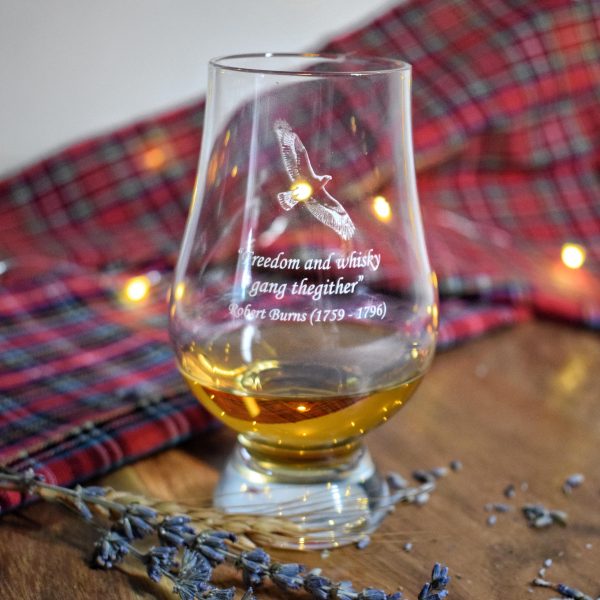 Burns Glencairn Glass Scottish Gift with Engraving