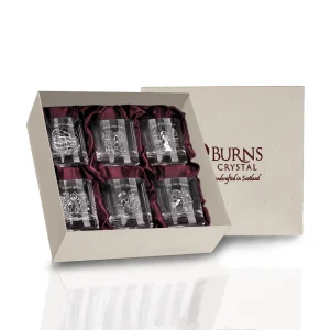 Robert Burns Poetry | Crystal Whisky Tumblers Set